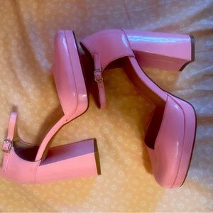 Madden Girl Pink Barbie Doll heels